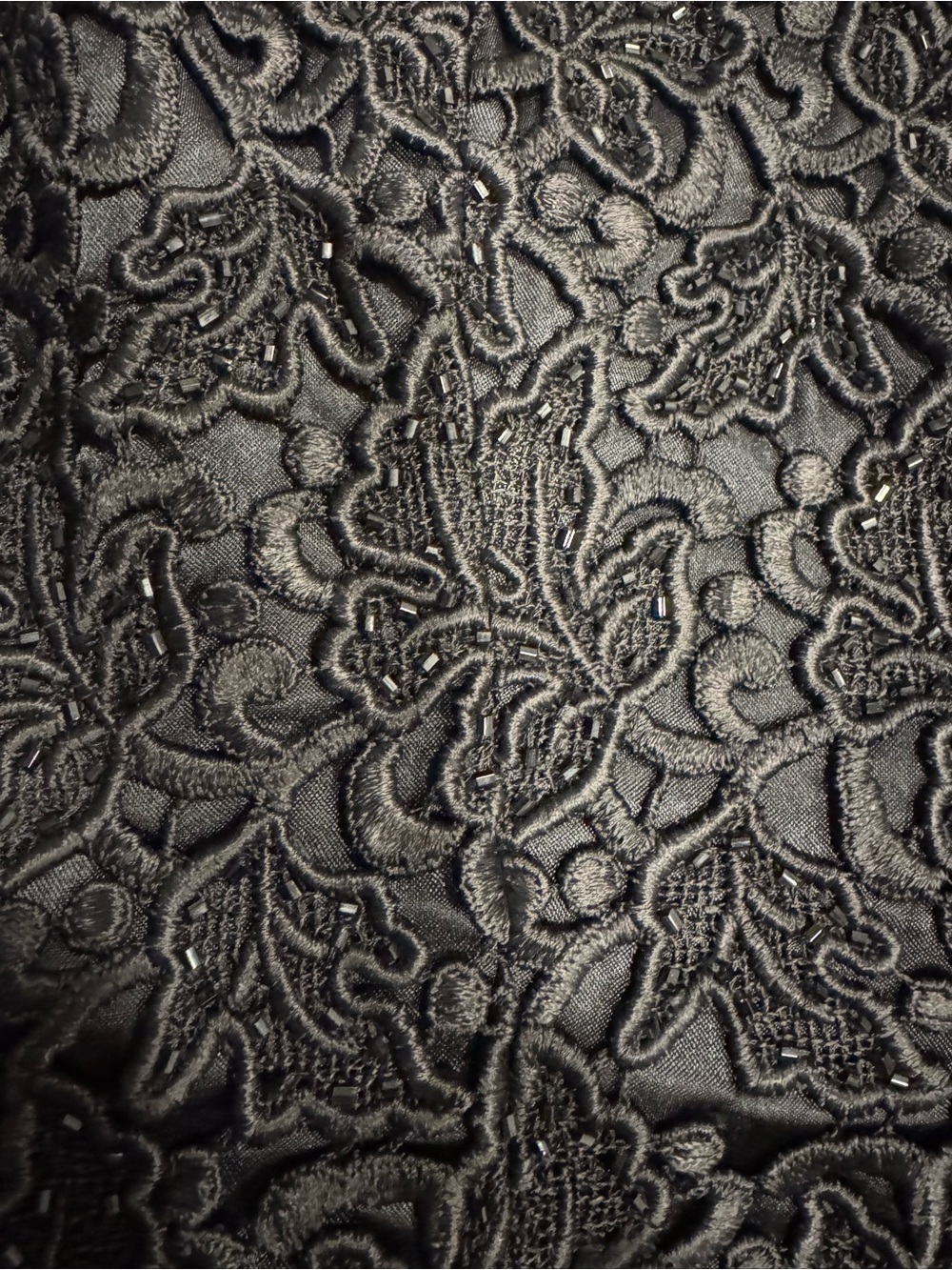 Carmen Marc Valvo Embellished Beaded Top - Picture 5 of 12